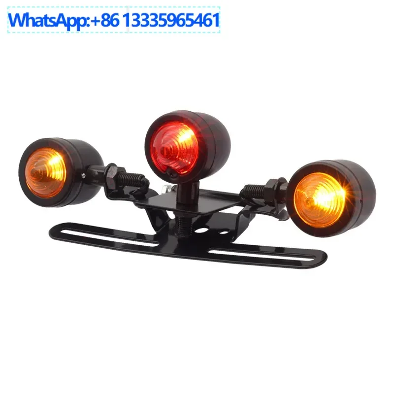 4PCS motorcycle, electric car retro modified metal 12V voltage, tail light brake light, turn signal set
4PCS motorcycle, electric car retro modified metal 12V voltage, tail light brake light, turn signal set