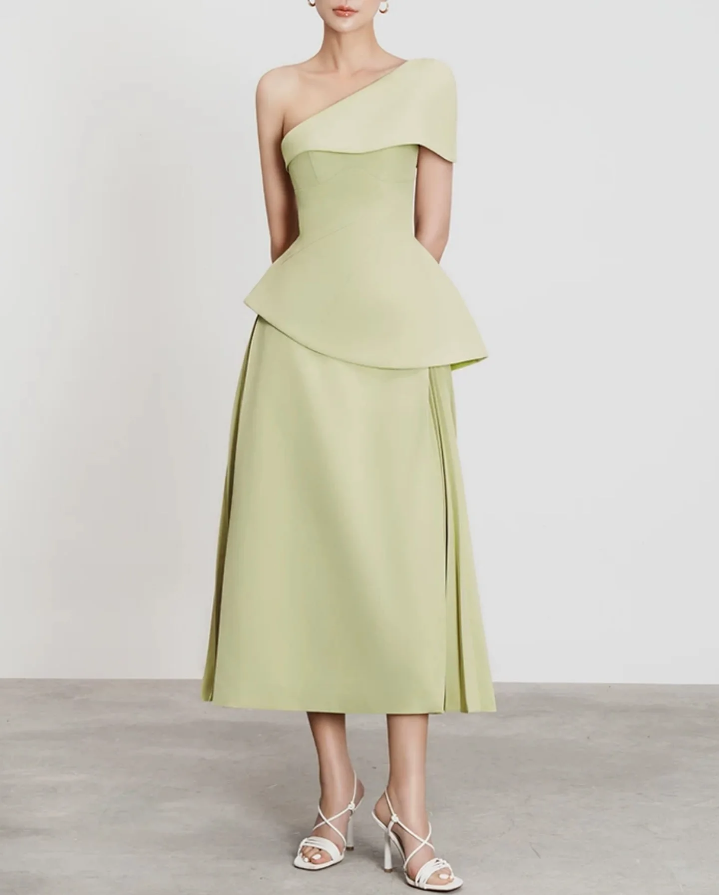 Customized Exquisite Jersey One Shoulder Evening Dresses Temperament Short Sleeves Prom Dress Custom Size Cocktail Dre
Customized Exquisite Jersey One Shoulder Evening Dresses Temperament Short Sleeves Prom Dress Custom Size Cocktail Dre