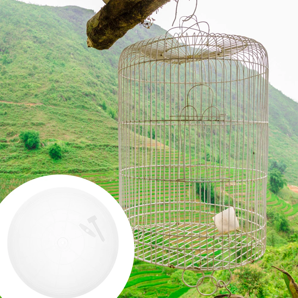 5pcs Poop Tray for Cage Circular Design Leakproof Durable Material Easy Clean Bird Toilet Pan Parakeet Accessories Transparent
5pcs Poop Tray for Cage Circular Design Leakproof Durable Material Easy Clean Bird Toilet Pan Parakeet Accessories Transparent