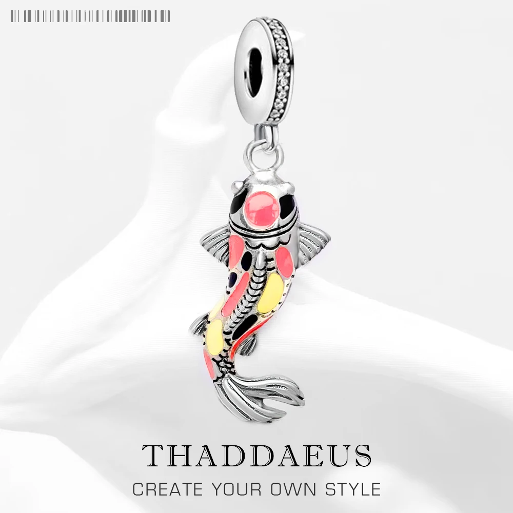 Colorful Koi Pendant 925 Sterling Silver Dangle Charm Women New Bohemia Lucky Fine Jewelry
Colorful Koi Pendant 925 Sterling Silver Dangle Charm Women New Bohemia Lucky Fine Jewelry