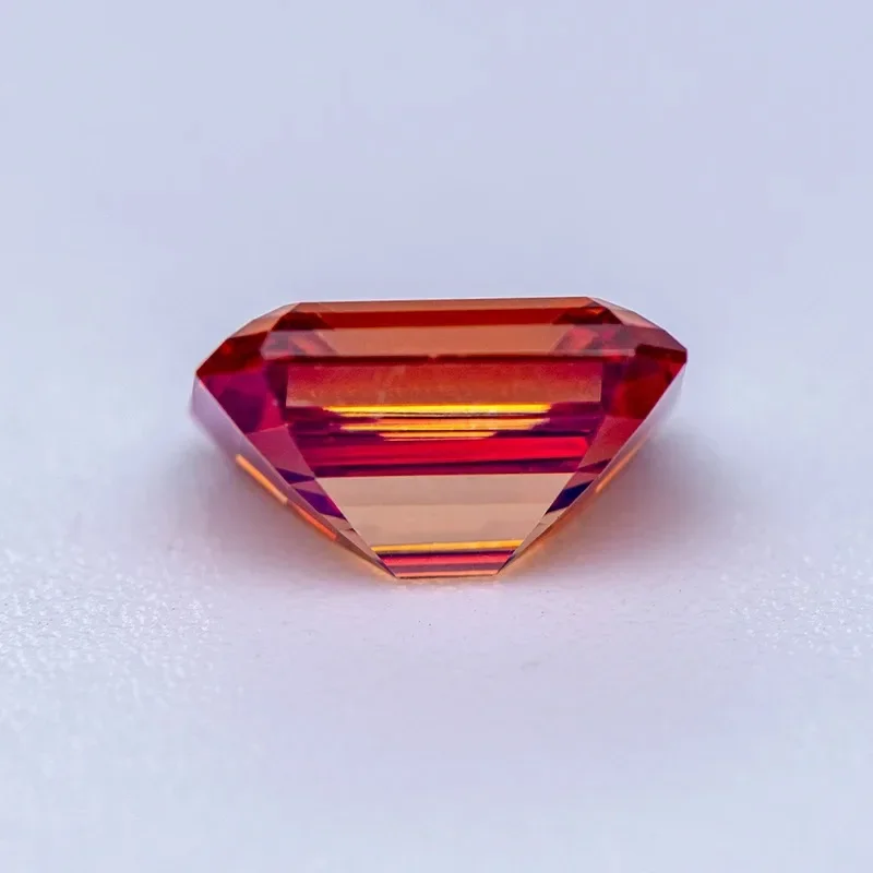 NEW Moissanite Stone Emerald Cut Garnet Color Gemstone Lab Grown Diamond DIY Advanced Jewelry Making Materials With GRA Certific
NEW Moissanite Stone Emerald Cut Garnet Color Gemstone Lab Grown Diamond DIY Advanced Jewelry Making Materials With GRA Certific