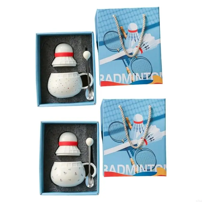 Креативная керамическая кружка на тему бадминтона, 370 мл, большая емкость с удобной ручкой для дома или офиса 87HA
Креативная керамическая кружка на тему бадминтона, 370 мл, большая емкость с удобной ручкой для дома или офиса 87HA