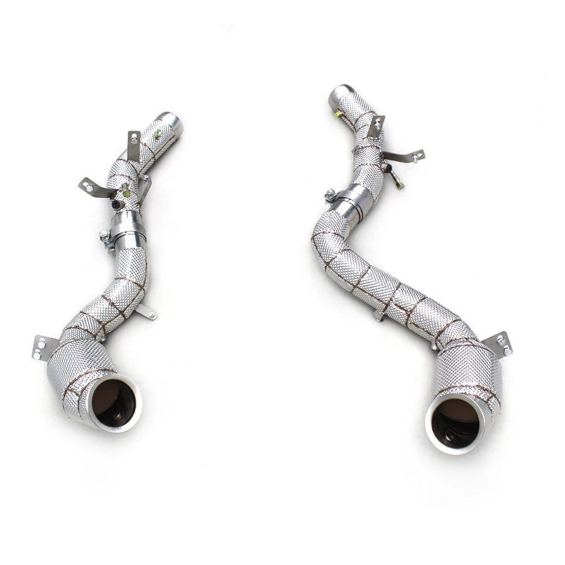 Custom Engine Catted Downpipe For Mercedes-Benz E63/E63S AMG W213 4.0TT 2016-2023 Stainless Steel With Catalyst Exhaust System
Custom Engine Catted Downpipe For Mercedes-Benz E63/E63S AMG W213 4.0TT 2016-2023 Stainless Steel With Catalyst Exhaust System