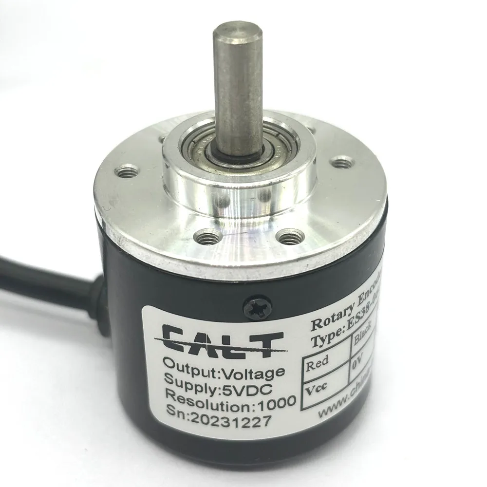 New ES38 AB Signal Voltage Output 5V 100 200 360 400 600 1000ppr Pulse Rotary Encoder
New ES38 AB Signal Voltage Output 5V 100 200 360 400 600 1000ppr Pulse Rotary Encoder