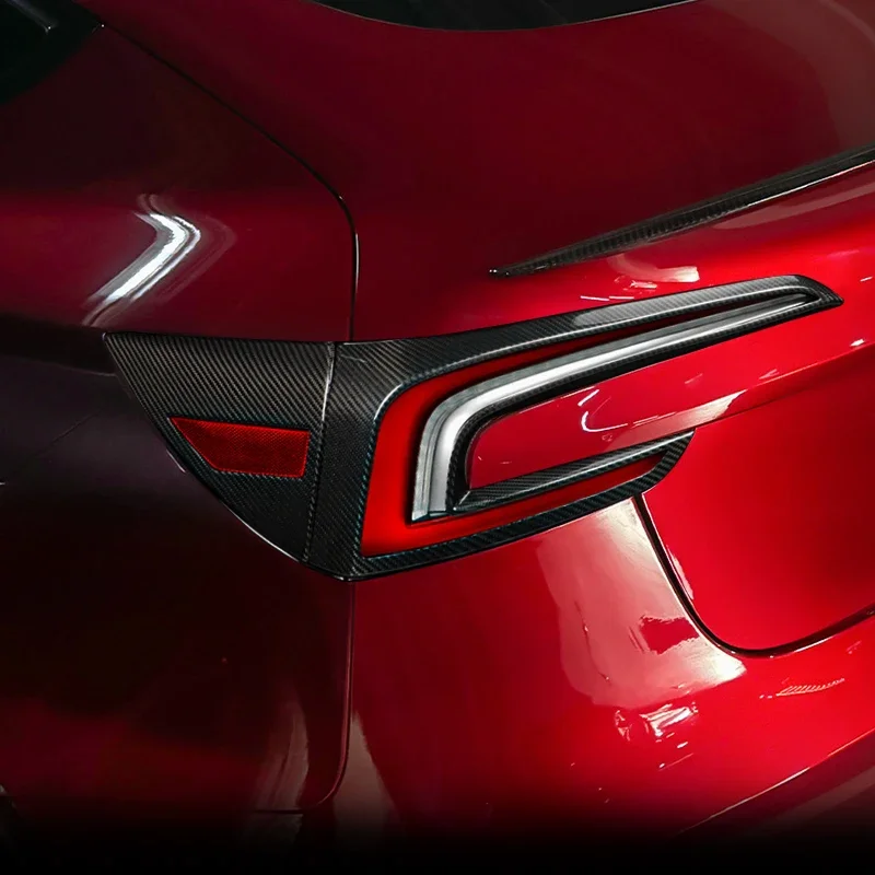 In Stock For Tesla Highland Model 3 2023 2024 Real Carbon Fiber Exterior Trim Kits Rear Taillight Frame Charging Port Cover
In Stock For Tesla Highland Model 3 2023 2024 Real Carbon Fiber Exterior Trim Kits Rear Taillight Frame Charging Port Cover