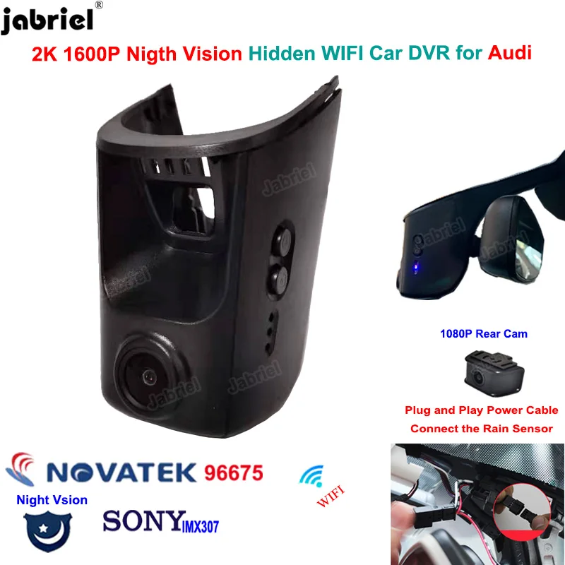 2K 1600P Wifi Dash Cam Camera Car DVR for Audi a4 b6 b7 b8 a6 c6 c7 c8 a5 a7 a8 q5 q7 tt rs3 rs5 rs7 2013 2014 2018 2020 2021
2K 1600P Wifi Dash Cam Camera Car DVR for Audi a4 b6 b7 b8 a6 c6 c7 c8 a5 a7 a8 q5 q7 tt rs3 rs5 rs7 2013 2014 2018 2020 2021