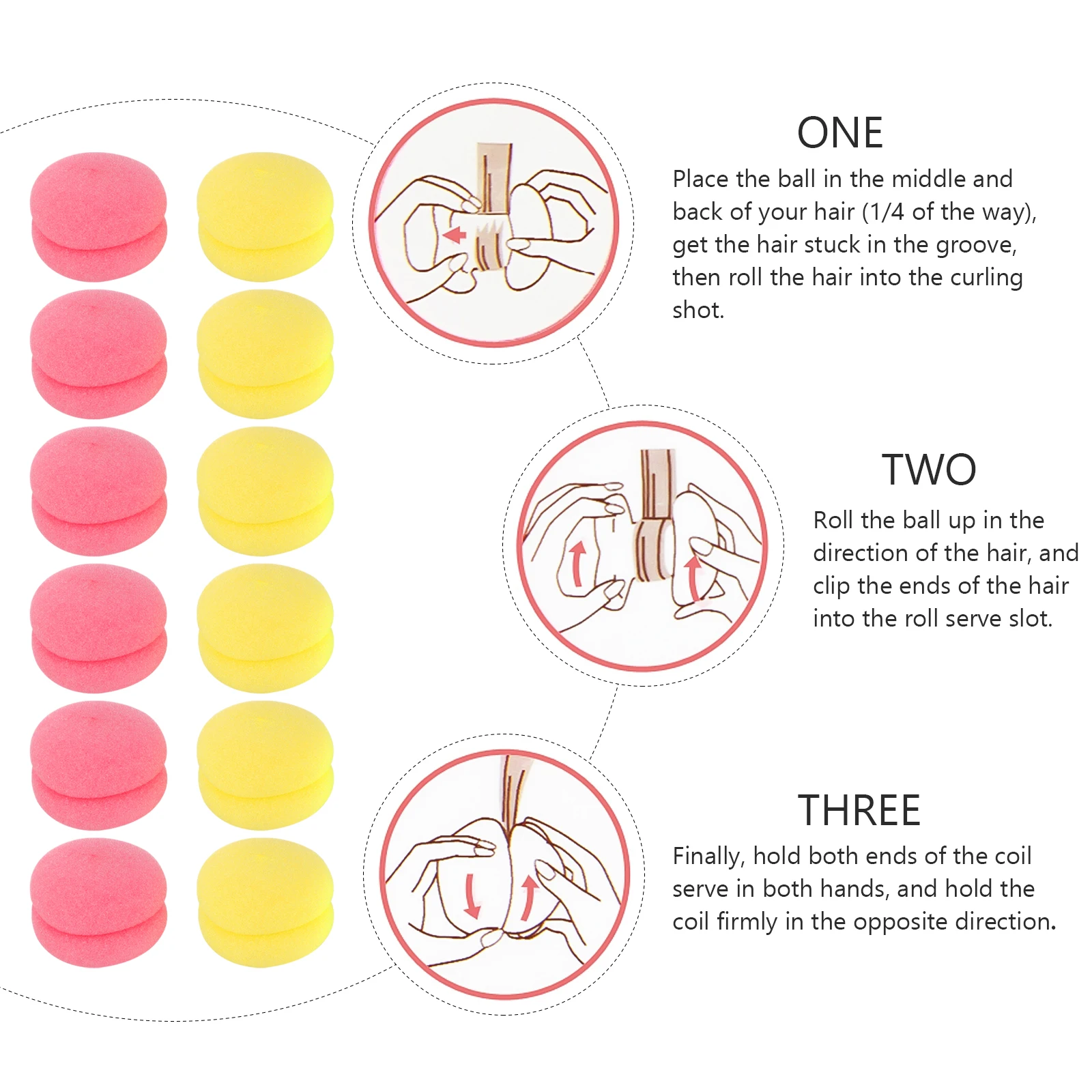 Hair Curling Ball Sponge Curlers Durable Mushroom Design Styling Tool Women Rollers Travel Size Portable Curly Hair
Hair Curling Ball Sponge Curlers Durable Mushroom Design Styling Tool Women Rollers Travel Size Portable Curly Hair