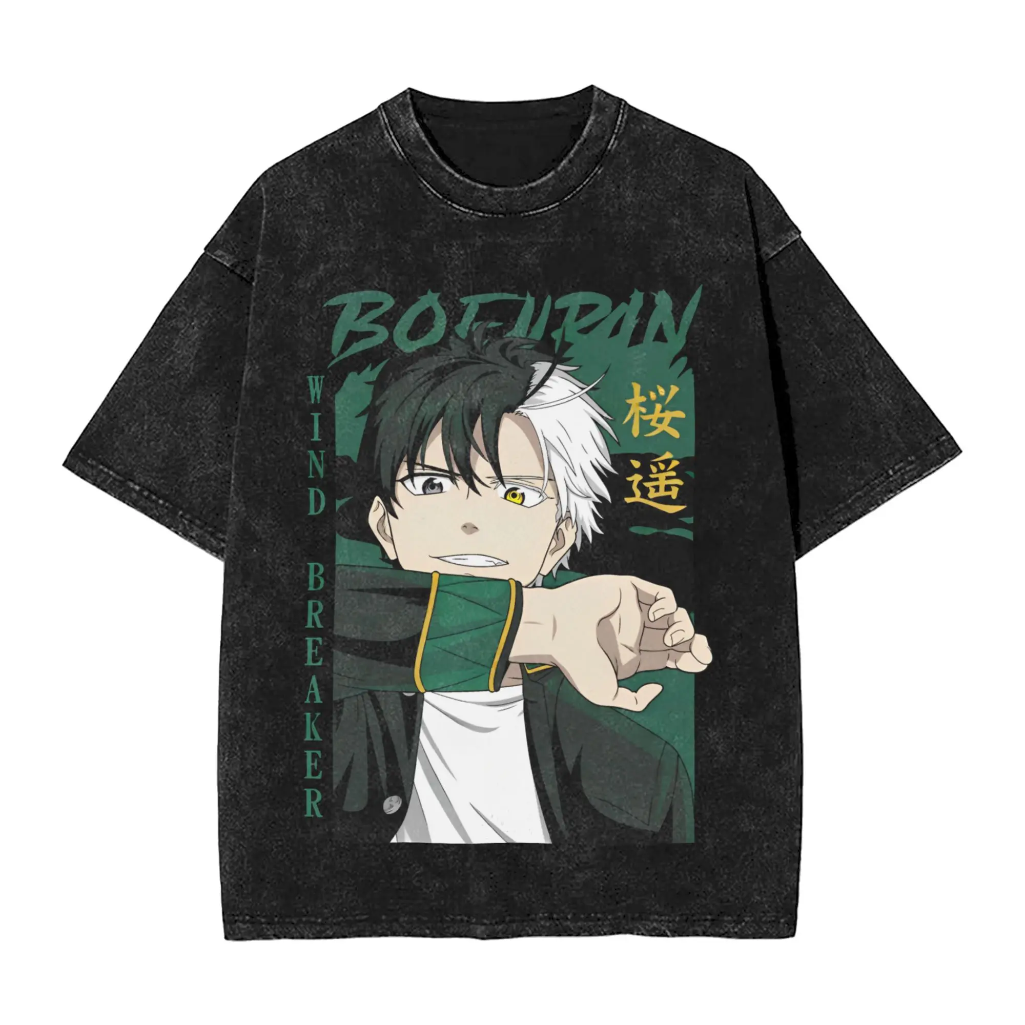 Men's Japanese Anime Wind Breaker T-Shirts Tops Summer Vintage Short-Sleeve T Shirt Crew Neck Fashion Casual Tshirt Hot Sale
Men's Japanese Anime Wind Breaker T-Shirts Tops Summer Vintage Short-Sleeve T Shirt Crew Neck Fashion Casual Tshirt Hot Sale