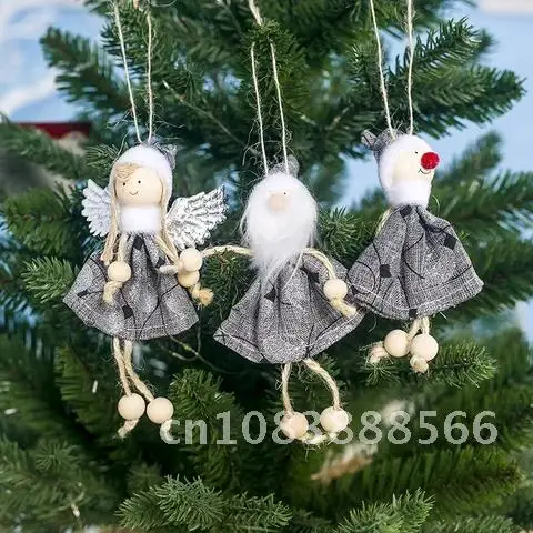 Merry Christmas Angel Plush Doll Pendant Christmas Tree Ornament Xmas Decorations for Home Decor New Year 2021 Children Gift
Merry Christmas Angel Plush Doll Pendant Christmas Tree Ornament Xmas Decorations for Home Decor New Year 2021 Children Gift