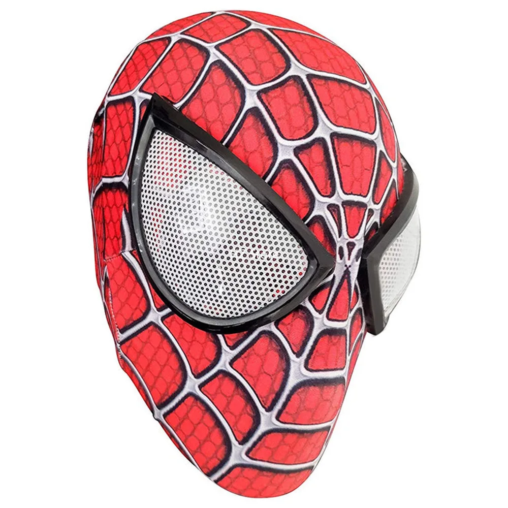 Marvel Superhero Sam Raimi Spider-Man Mask Halloween Cosplay Costumes Remi Head Cover Fabric Material Headwear
Marvel Superhero Sam Raimi Spider-Man Mask Halloween Cosplay Costumes Remi Head Cover Fabric Material Headwear