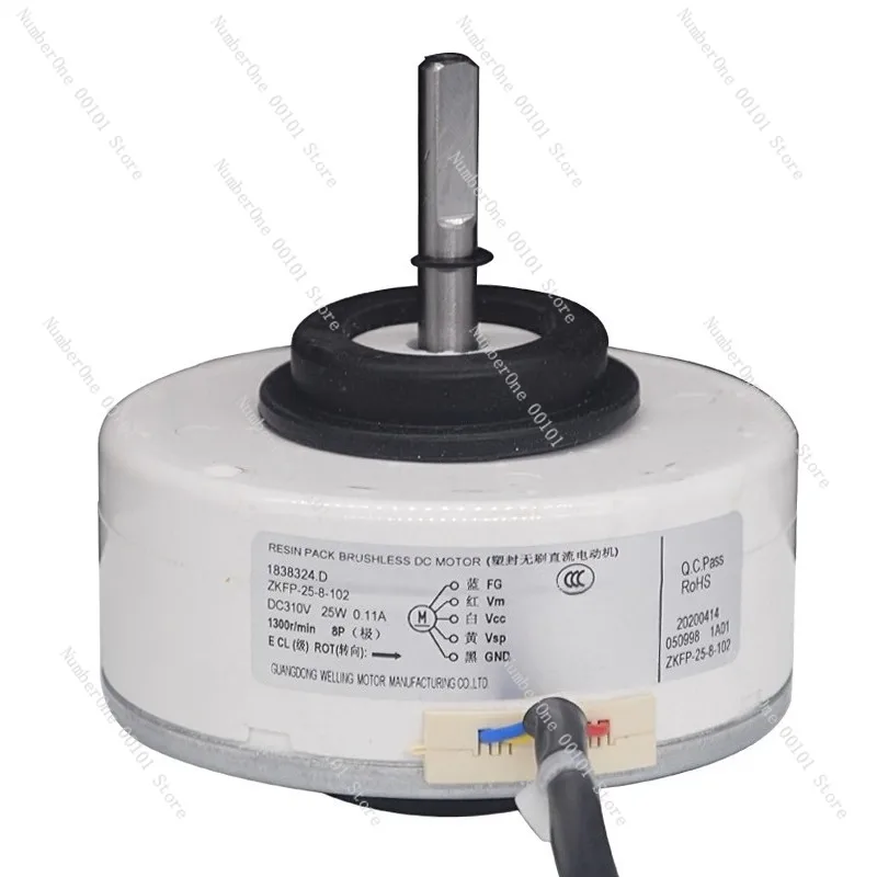 Kelon Whirlpool Air Conditioner Motor, ZKFP-25-8-102, DC Motor for Cooling Systems
Kelon Whirlpool Air Conditioner Motor, ZKFP-25-8-102, DC Motor for Cooling Systems