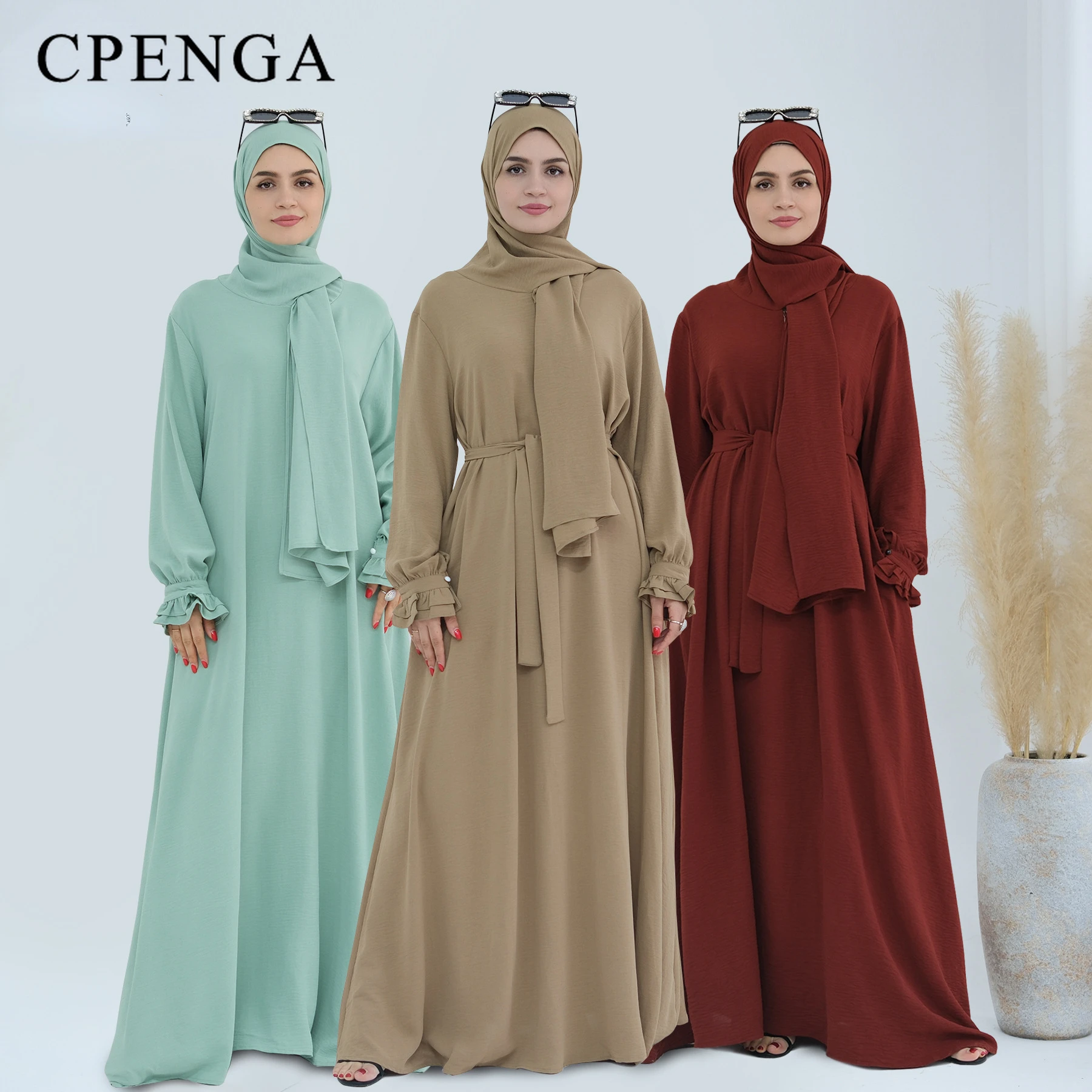 2024 Saudi Arabia Muslim Modest Dress for Women Eid Dubai Hijab Abaya Luxury Islam Holiday Church Clothing Fashion Turkey Robe
2024 Saudi Arabia Muslim Modest Dress for Women Eid Dubai Hijab Abaya Luxury Islam Holiday Church Clothing Fashion Turkey Robe