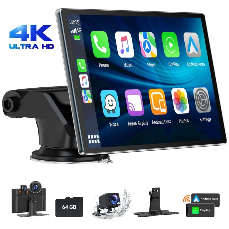 Android Auto Wireless 9 inch Voice Control Car Wisdom Carplay Driving Recorder
Android Auto Wireless 9 inch Voice Control Car Wisdom Carplay Driving Recorder