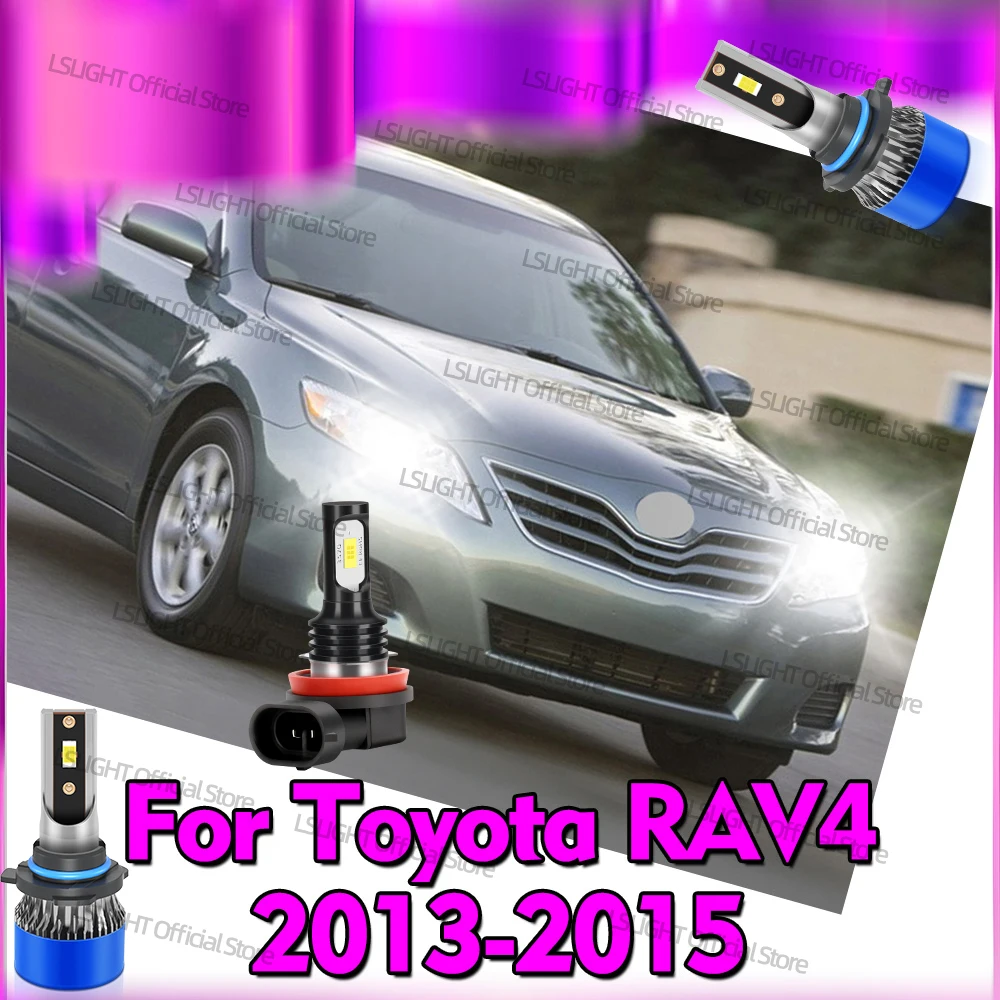 2/6x Car LED Headlights 6000K Fog Bulbs 12V For Toyota RAV 4 RAV4 2013 2014 2015 High Low Beam CSP 3570 Chips Head Lamps 20000LM
2/6x Car LED Headlights 6000K Fog Bulbs 12V For Toyota RAV 4 RAV4 2013 2014 2015 High Low Beam CSP 3570 Chips Head Lamps 20000LM