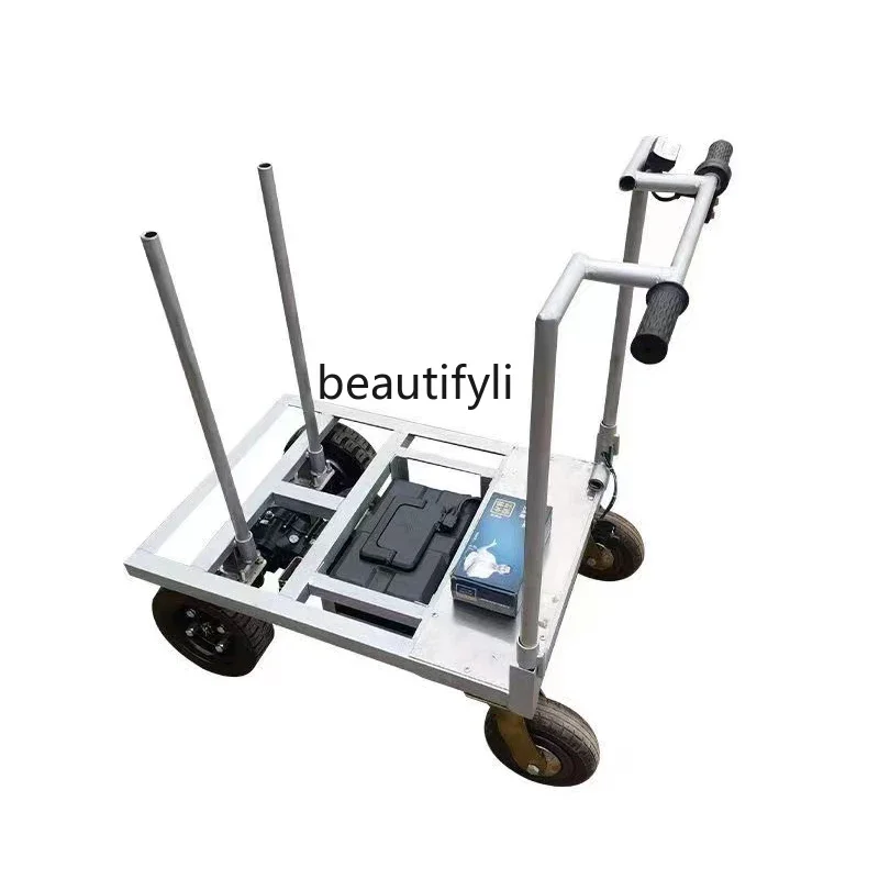 B6 Electric Pull Cargo Trolley Pull Cargo into Elevator Hand Push Portable Four-Wheel Handling Platform Trolley
B6 Electric Pull Cargo Trolley Pull Cargo into Elevator Hand Push Portable Four-Wheel Handling Platform Trolley