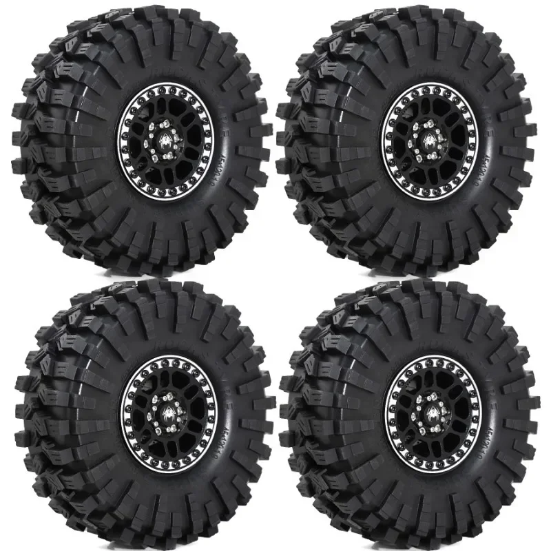 1.9 Inch 120mm Rubber Tires+metal Wheel Hub For 1/10 Rc Crawler Car Trxs Trx4 Trx6 Axial Scx10 90046 Redcat Yikong Rc4wd Rgt
1.9 Inch 120mm Rubber Tires+metal Wheel Hub For 1/10 Rc Crawler Car Trxs Trx4 Trx6 Axial Scx10 90046 Redcat Yikong Rc4wd Rgt