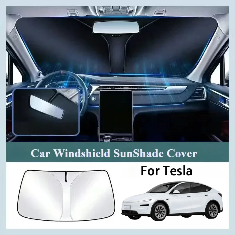 It is suitable for Tesla Model Y/3 front windshield special sunshade sunscreen heat insulation privacy shield
It is suitable for Tesla Model Y/3 front windshield special sunshade sunscreen heat insulation privacy shield