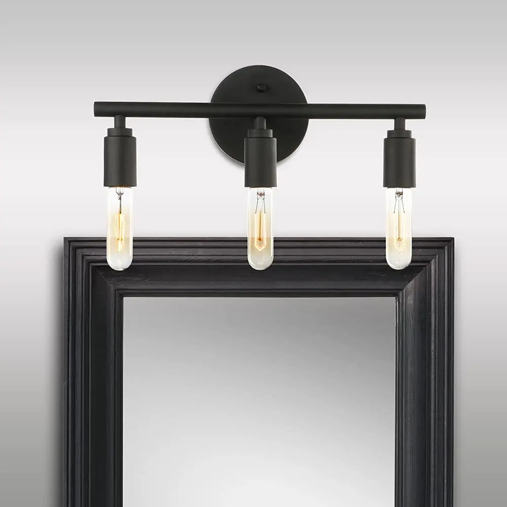 Vintage Industrial 3/4 Bulbs Wall Light with E27 Base, Black Iron Wall Lamp for Living Room Bedroom Hall Bar, Length 40/60 cm
Vintage Industrial 3/4 Bulbs Wall Light with E27 Base, Black Iron Wall Lamp for Living Room Bedroom Hall Bar, Length 40/60 cm