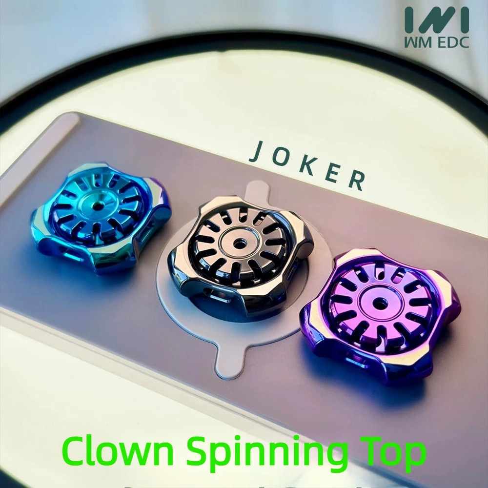 WMEDC Clown Hollow Out Overtone Tactile Mechanical Metal Fingertip Card Pushing Decompression Toy
WMEDC Clown Hollow Out Overtone Tactile Mechanical Metal Fingertip Card Pushing Decompression Toy