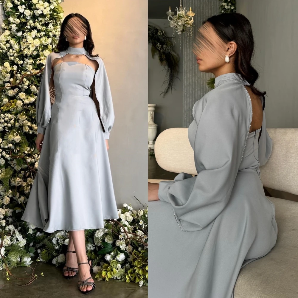 Customized Jiayigong s Draped Pleat Cocktail Party A-line High Collar Bespoke Occasion Gown Midi Dresses
Customized Jiayigong s Draped Pleat Cocktail Party A-line High Collar Bespoke Occasion Gown Midi Dresses
