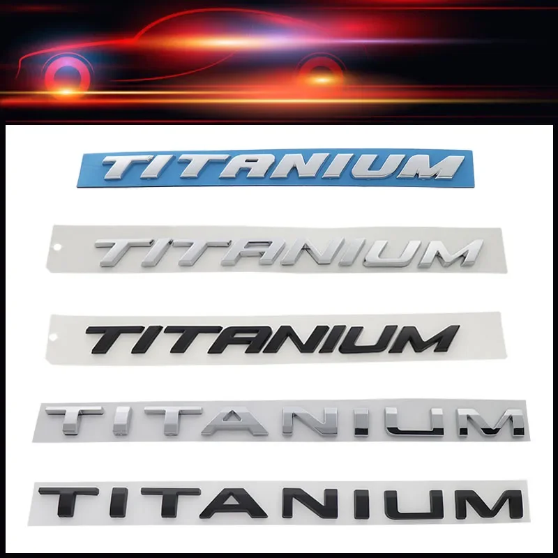 3D TITANIUM for US American SUV Off Road car trunk Nameplate Decal Emblem Badge Sticker
3D TITANIUM for US American SUV Off Road car trunk Nameplate Decal Emblem Badge Sticker