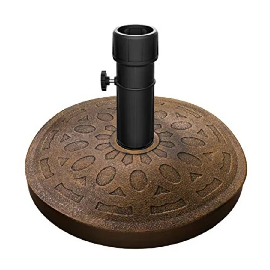 Pure Garden Patio Umbrella Base - 34lb Weighted Resin and Cement Patio Umbrella Stand Outdoor Base - 9.25" Stem Fits 1.5-1.8" D
Pure Garden Patio Umbrella Base - 34lb Weighted Resin and Cement Patio Umbrella Stand Outdoor Base - 9.25" Stem Fits 1.5-1.8" D