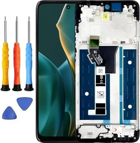 Motorola G 5G 2025 6.7 Inch LCD Screen Replacement with Frame Black
Motorola G 5G 2025 6.7 Inch LCD Screen Replacement with Frame Black