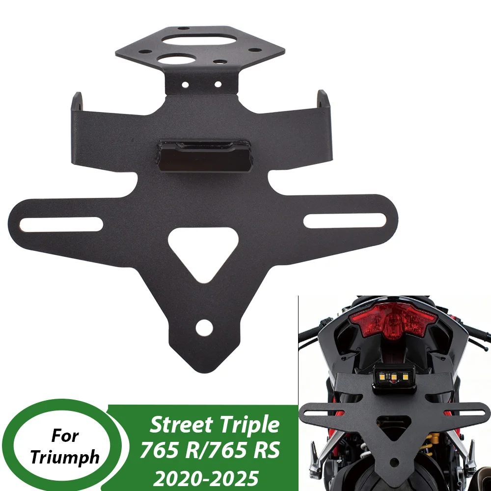 For Triumph Street Triple 765 R/RS 2020-2025 Model Motorcycle Tail Tidy Fender License Plate HolderKit Bracket Accessories
For Triumph Street Triple 765 R/RS 2020-2025 Model Motorcycle Tail Tidy Fender License Plate HolderKit Bracket Accessories