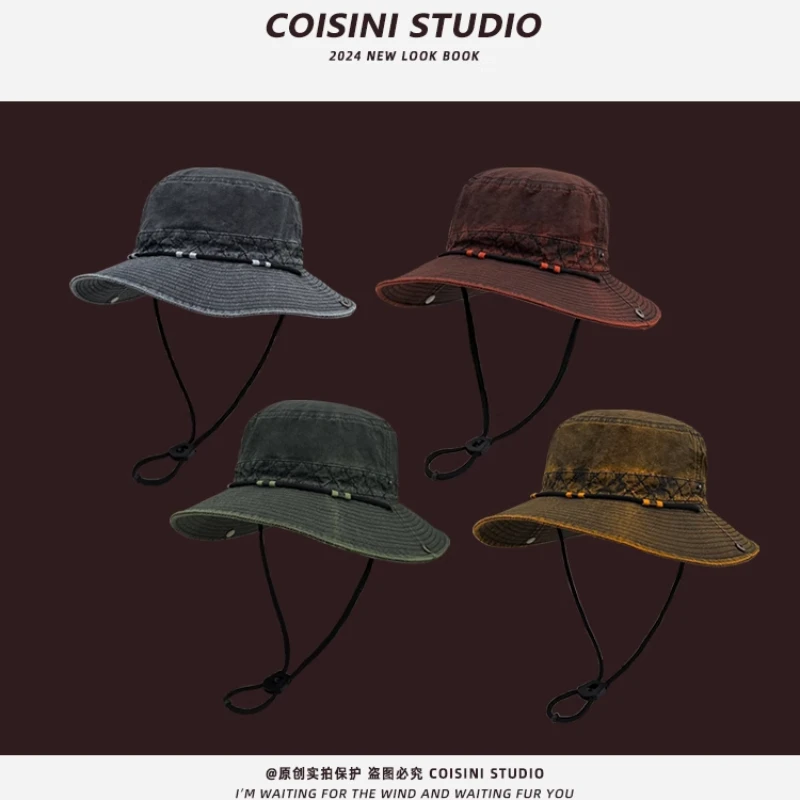 Personalized Retro Tie-dye Drawstring Climbing Hats for Men and Women Summer Outdoor Camping Sun Protection Casual Bucket Hat
Personalized Retro Tie-dye Drawstring Climbing Hats for Men and Women Summer Outdoor Camping Sun Protection Casual Bucket Hat