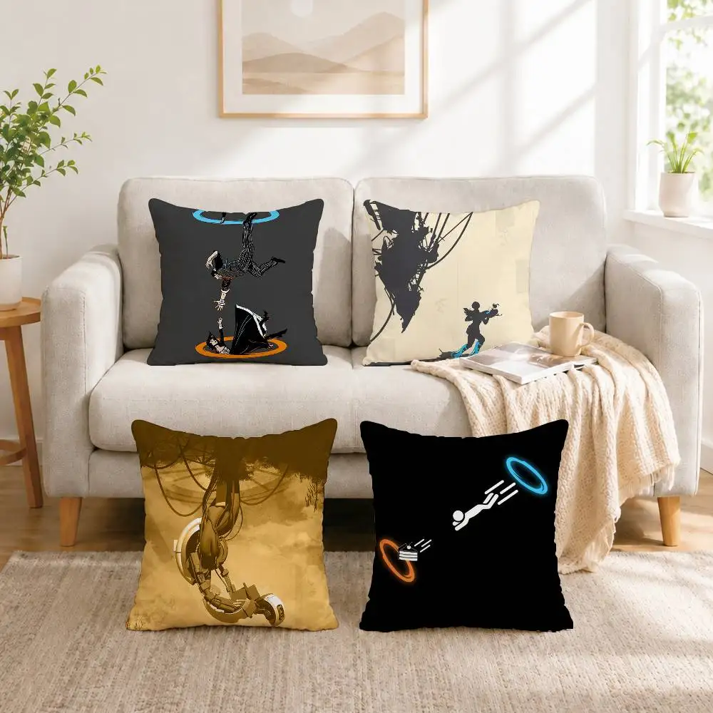 G-Game P-Portal 2 Square Double-Sided printed Pillow Case Bedroom Bedside Pillow Sofa Cushion Cover Gift
G-Game P-Portal 2 Square Double-Sided printed Pillow Case Bedroom Bedside Pillow Sofa Cushion Cover Gift