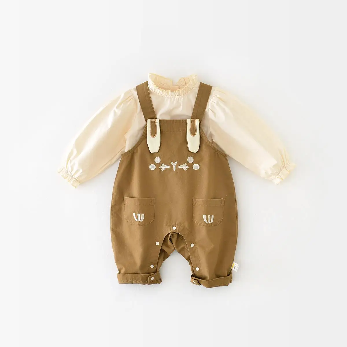 2024 Spring Boy Girl Infant Embroidery Suspenders Jumpsuit Baby Cotton Overalls Children Sleeveless Casual Romper Kid One-piece
2024 Spring Boy Girl Infant Embroidery Suspenders Jumpsuit Baby Cotton Overalls Children Sleeveless Casual Romper Kid One-piece