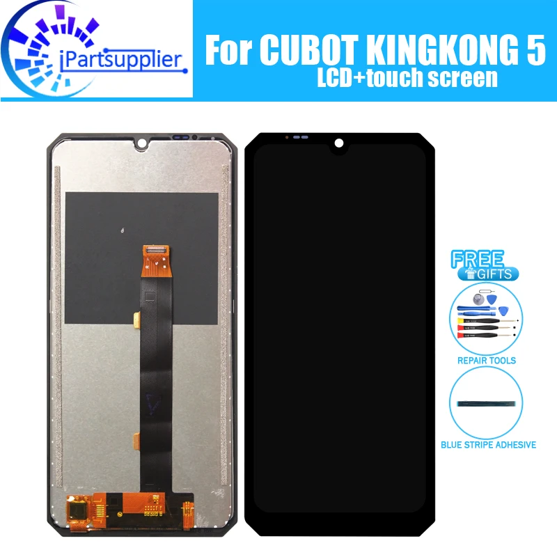 CUBOT KINGKONG 5 ЖК-дисплей + дигитайзер сенсорного экрана в сборе 100% оригинальный новый ЖК-дисплей + сенсорный дигитайзер для KINGKONG 5 + инструменты
CUBOT KINGKONG 5 ЖК-дисплей + дигитайзер сенсорного экрана в сборе 100% оригинальный новый ЖК-дисплей + сенсорный дигитайзер для KINGKONG 5 + инструменты