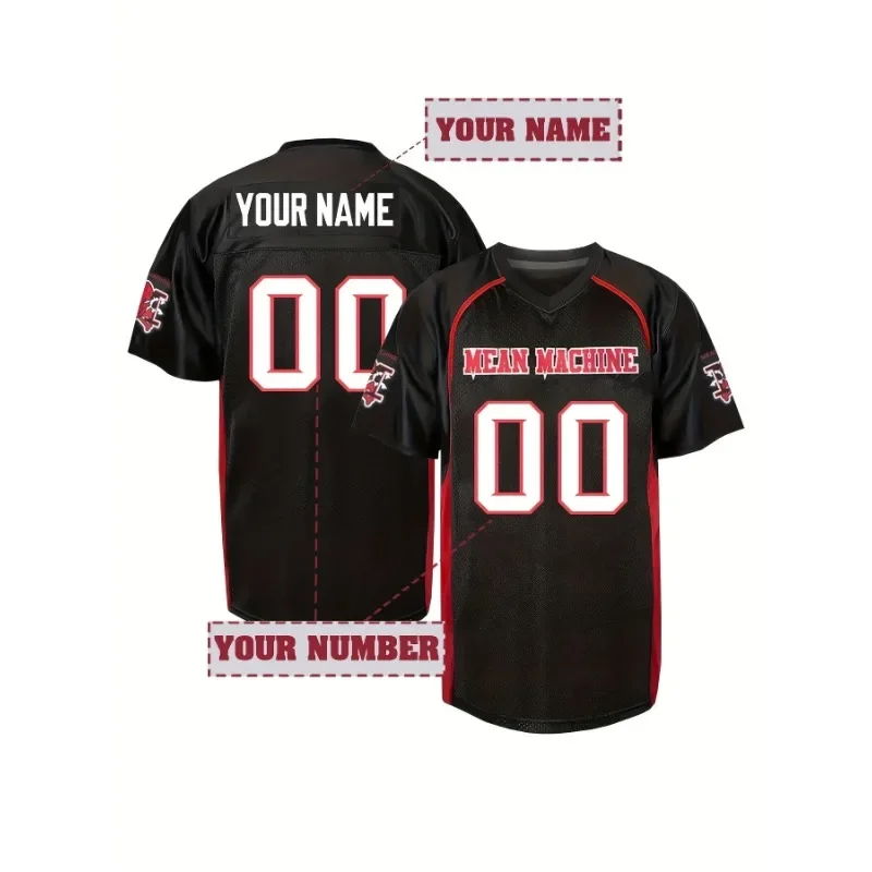 Custom Name And Number Men's Football Jersey Paul Crewe Mean Machine Breathable Embroidered T-Shirt for Training and Competition
Custom Name And Number Men's Football Jersey Paul Crewe Mean Machine Breathable Embroidered T-Shirt for Training and Competition