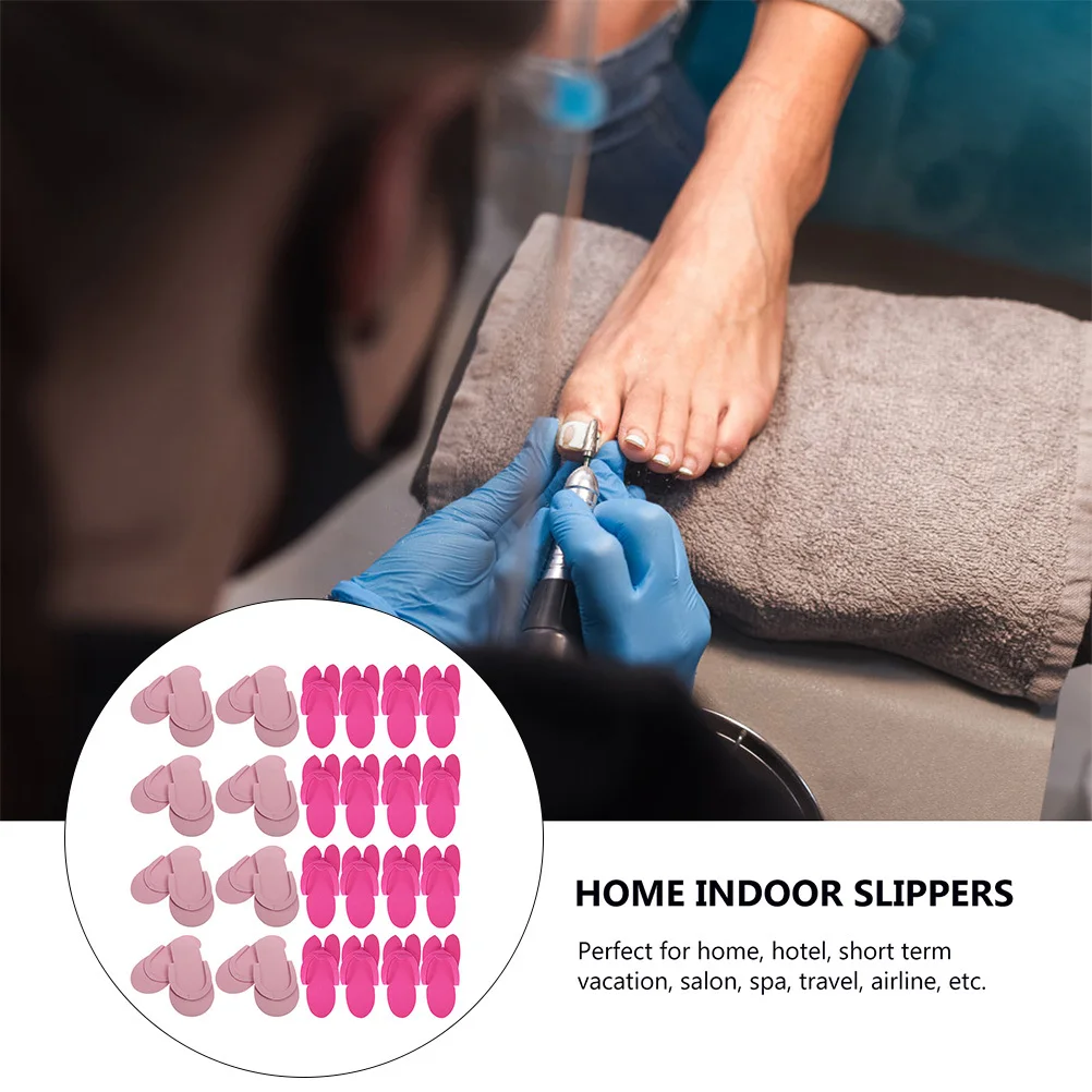 16 пар складных одноразовых тапочек для педикюра, нескользящие дорожные тапочки из ЭВА для салона спа-гостей, собранные тапочки
16 пар складных одноразовых тапочек для педикюра, нескользящие дорожные тапочки из ЭВА для салона спа-гостей, собранные тапочки