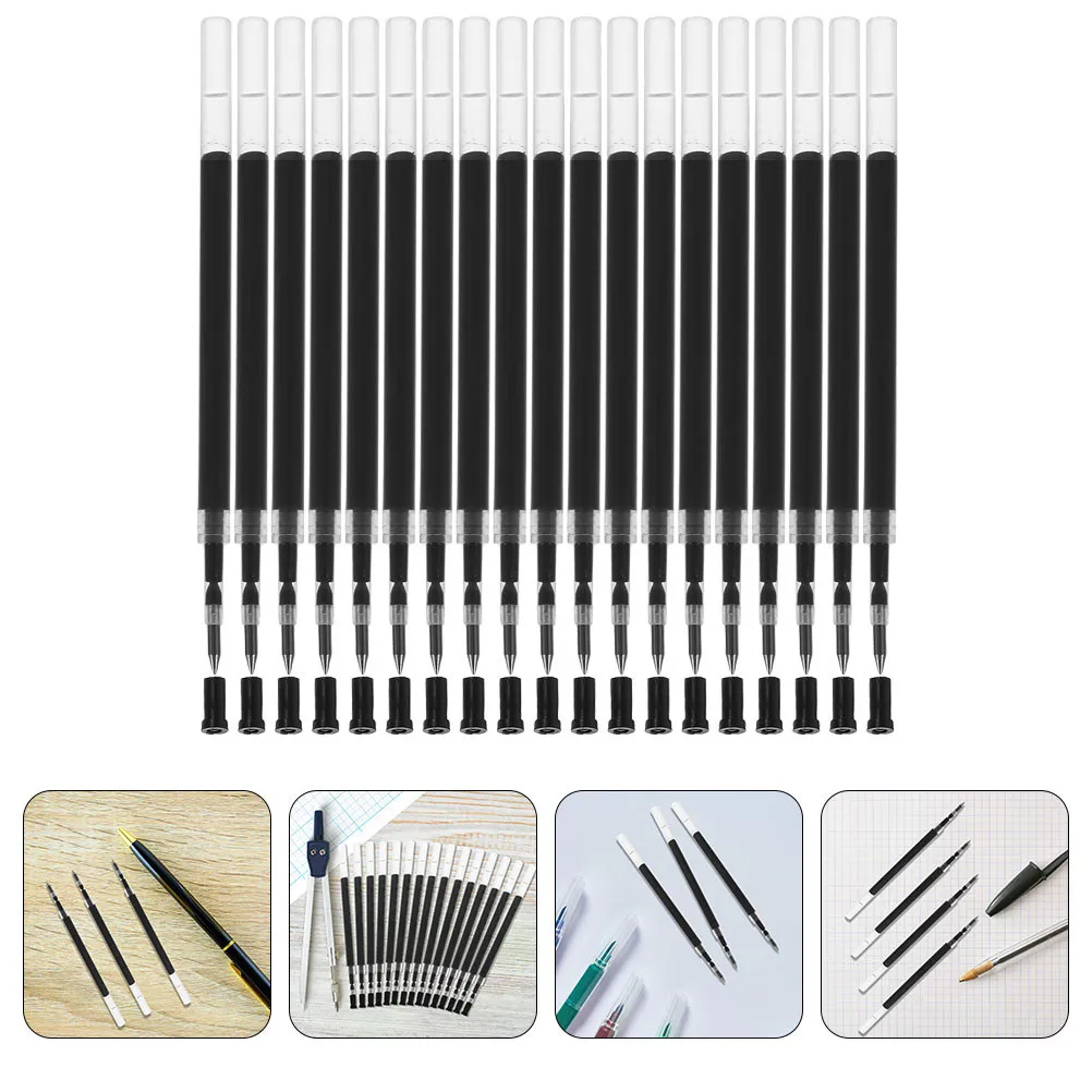 40Pcs Ballpoint Pen Refills Neutral Ink Replacement Smooth Writing Press Type Gel Pen Refill Portable Writing Supplies Office
40Pcs Ballpoint Pen Refills Neutral Ink Replacement Smooth Writing Press Type Gel Pen Refill Portable Writing Supplies Office