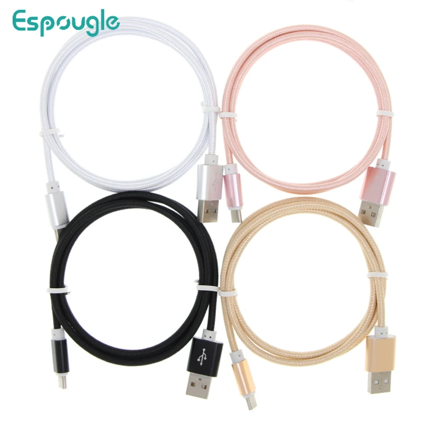 100pcs 0.25m 1m 1.5m 2m 3m Micro USB Type C Cable Wire Charging Cord for iPhone Android Mobile Phone Fast Charger Cables
100pcs 0.25m 1m 1.5m 2m 3m Micro USB Type C Cable Wire Charging Cord for iPhone Android Mobile Phone Fast Charger Cables