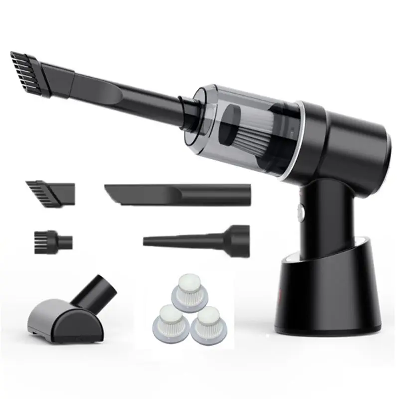 80000Pa Car Vacuum Cleaner Wireless Charging Compressed Air Handheld High-Power With HEPA Filter For Home Office Car
80000Pa Car Vacuum Cleaner Wireless Charging Compressed Air Handheld High-Power With HEPA Filter For Home Office Car