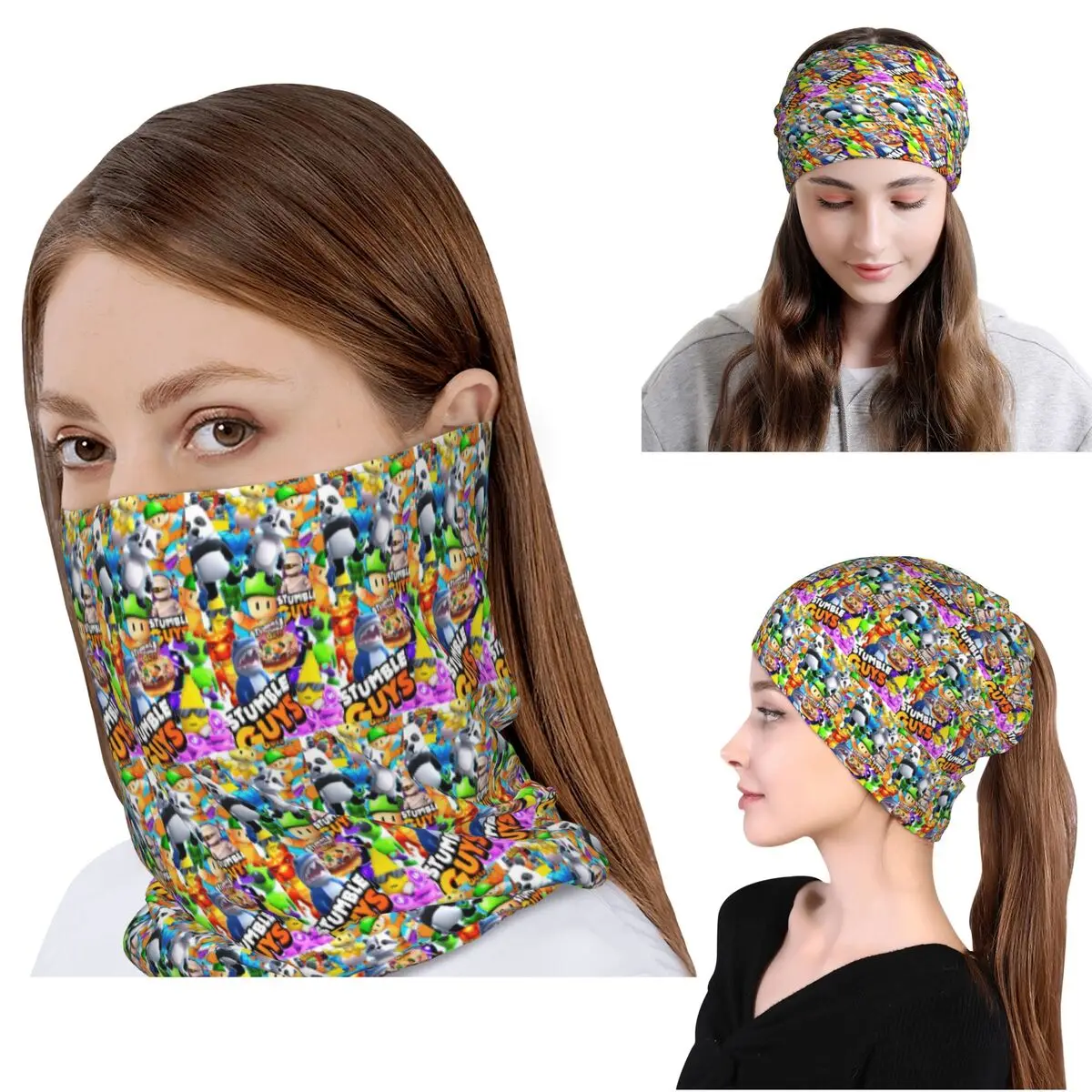 My Con Cho Con's Stumble Guy Collage Bandana Neck Gaiter Magic Scarf Multifunction Headband Beanies Hat Unisex Adult Washable
My Con Cho Con's Stumble Guy Collage Bandana Neck Gaiter Magic Scarf Multifunction Headband Beanies Hat Unisex Adult Washable