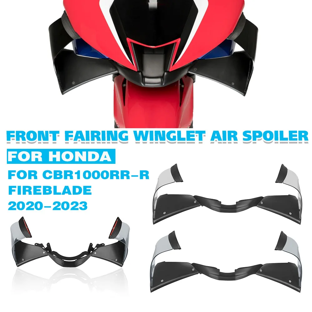CBR1000RR-R Fireblade Front Spoiler For Honda CBR1000 RR-R 2020-2023 Motorcycle Decorative Fairing Winglet Wing Air Deflector
CBR1000RR-R Fireblade Front Spoiler For Honda CBR1000 RR-R 2020-2023 Motorcycle Decorative Fairing Winglet Wing Air Deflector