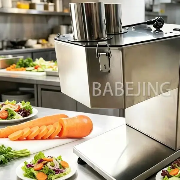 Commercial Vegetable Fruit Slicer with 2 Inlets High Capacity 150kg Heavy Duty Potato Lemon Cutter for Kitchen Restaurant
Commercial Vegetable Fruit Slicer with 2 Inlets High Capacity 150kg Heavy Duty Potato Lemon Cutter for Kitchen Restaurant