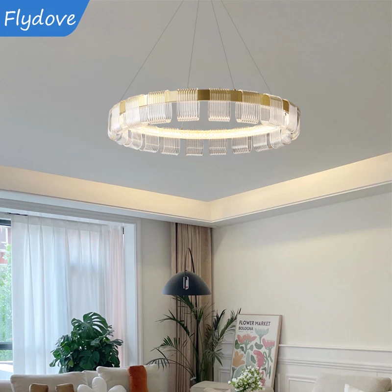 Nordic Minimalist Gold Leds Chandelier Aluminum Acrylic Rounded Pendant Lamp Living Room Light Dining Room Bedroom Light Fixture
Nordic Minimalist Gold Leds Chandelier Aluminum Acrylic Rounded Pendant Lamp Living Room Light Dining Room Bedroom Light Fixture