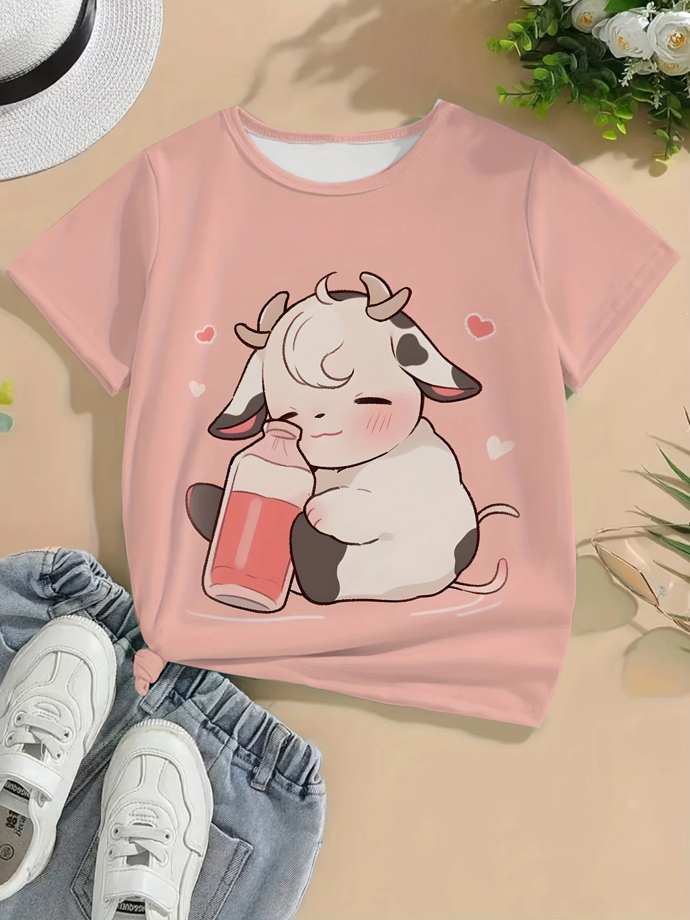 Children's Clothing Girls Kawaii Clothes 3D Print Clothes for Girls Short Sleeve Summer Clothes Fashion Crew Neck One Piece Tops
Children's Clothing Girls Kawaii Clothes 3D Print Clothes for Girls Short Sleeve Summer Clothes Fashion Crew Neck One Piece Tops