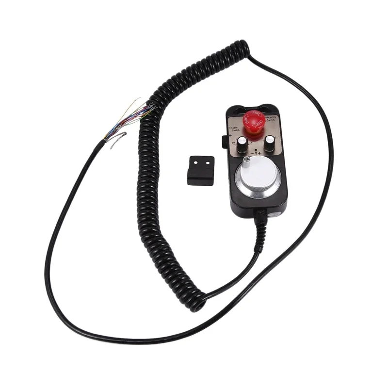 Universal 4 Axis Mpg Pendant Hand Wheel 100 Pulse 5V & Emergency Stop Router Handwheel 4Axis Type Retail
Universal 4 Axis Mpg Pendant Hand Wheel 100 Pulse 5V & Emergency Stop Router Handwheel 4Axis Type Retail