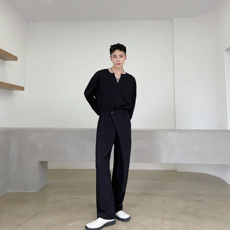 Men's Suit Straight Leg Pants Spring And Autumn New Dark Urban Youth Simple Pure Color Retro Casual Long Pants
Men's Suit Straight Leg Pants Spring And Autumn New Dark Urban Youth Simple Pure Color Retro Casual Long Pants
