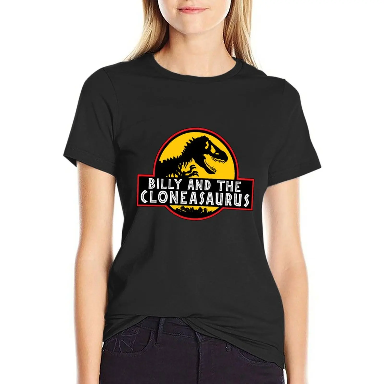 Billy The Cloneasaurus T-Shirt vintage clothes animal prinfor sports fans plain t shirts for Women
Billy The Cloneasaurus T-Shirt vintage clothes animal prinfor sports fans plain t shirts for Women