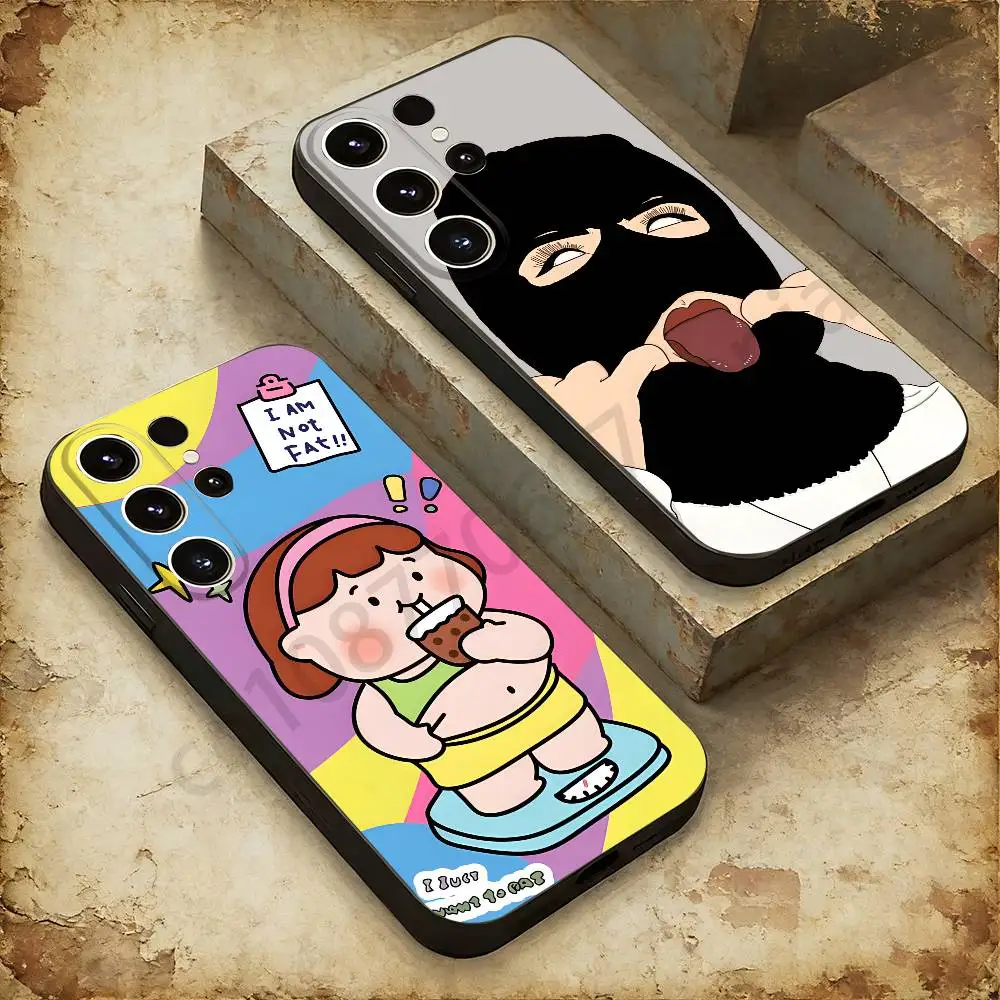 Funny Cute Boy Girl Phone case For Samsung Galaxy A53,51,72,73,31,30,42 Soft Silicone Black Cover
Funny Cute Boy Girl Phone case For Samsung Galaxy A53,51,72,73,31,30,42 Soft Silicone Black Cover