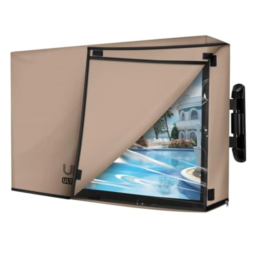 Waterproof Outdoor TV Cover with Clear Front Flap for 71-75 inch Outside Flat Screen Televisions
Waterproof Outdoor TV Cover with Clear Front Flap for 71-75 inch Outside Flat Screen Televisions