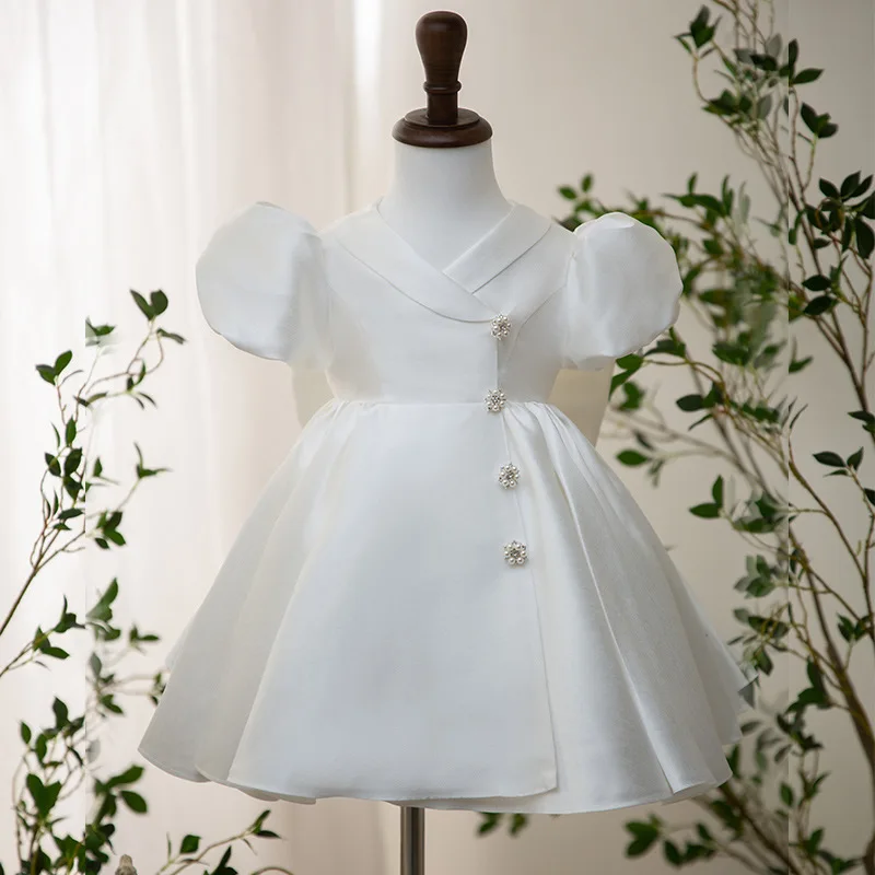 Kids Princess Crystals Satin Bow Flower Girl Dress Children First Communion Dress Ball Gown Wedding Party Dress Birthday Show
Kids Princess Crystals Satin Bow Flower Girl Dress Children First Communion Dress Ball Gown Wedding Party Dress Birthday Show