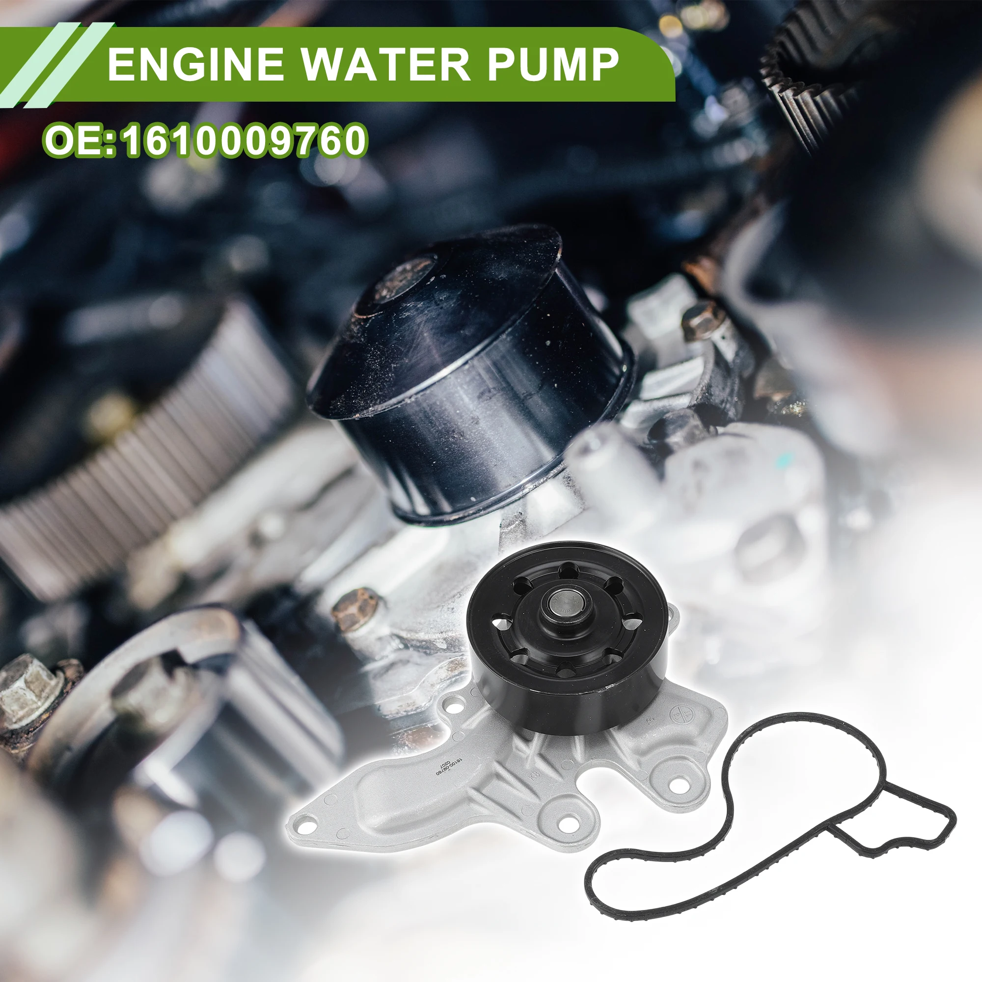 UXCELL Engine Water Pump for Toyota Corolla 2019-2024 No.1610009760 Cooling Water Pump
UXCELL Engine Water Pump for Toyota Corolla 2019-2024 No.1610009760 Cooling Water Pump