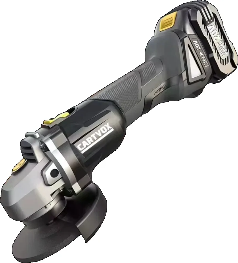 Portable 100mm Angle Grinder, Brushless Cordless Rechargeable Electric Tool for Grinding, Polishing and Cutting
Portable 100mm Angle Grinder, Brushless Cordless Rechargeable Electric Tool for Grinding, Polishing and Cutting